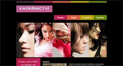 Desktop Screenshot of kadernictvi-atractivm.cz